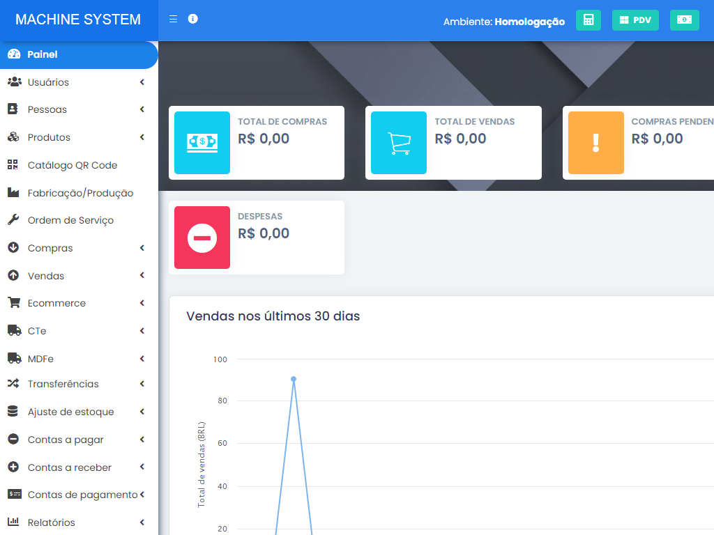 Machine System -Easy Tablet